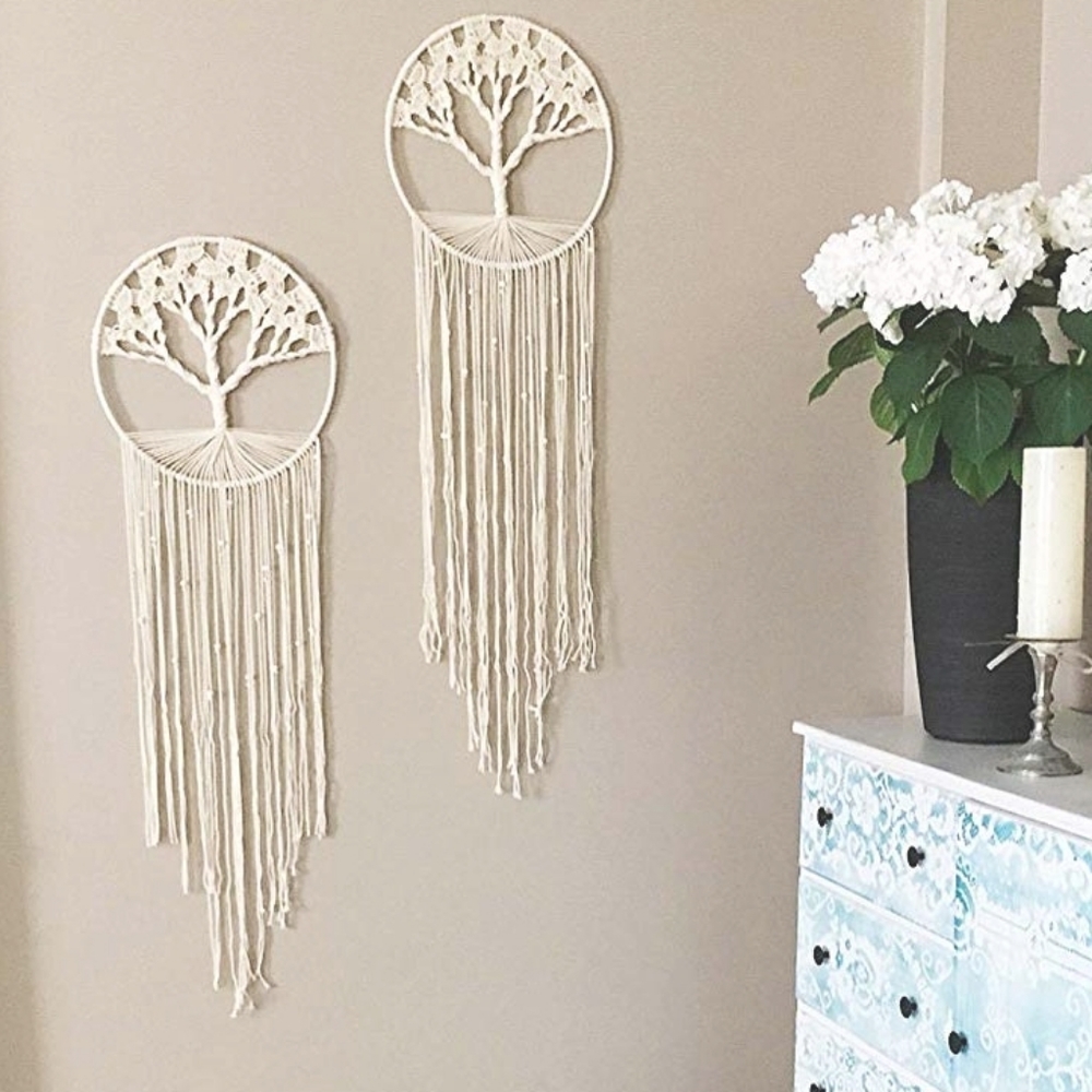 Macrame Tree Of Life Dreamcatcher